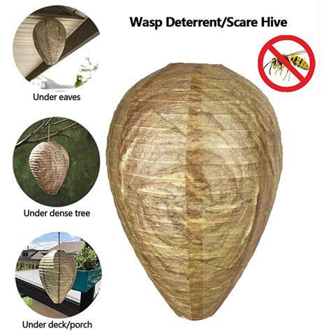 what are fake wasp nests used for